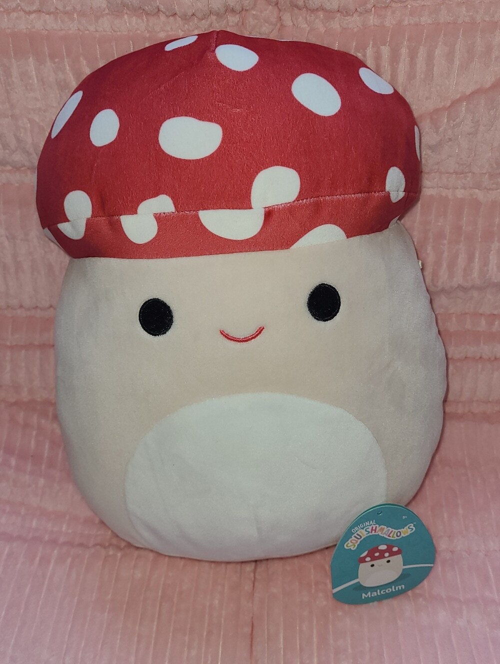 Malcolm The Mushroom Squishmallow 12" Cottagecore Plush